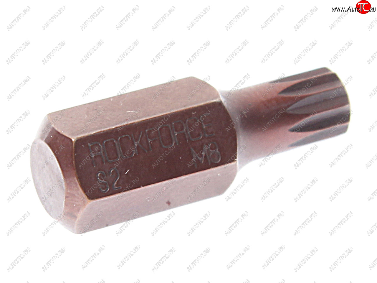 61 р. Бита SPLINE M8х30мм 10мм ROCKFORCE ROCKFORCE rf-1783008pr  с доставкой в г. Пермь