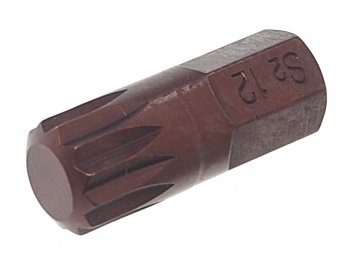 92 р. Бита SPLINE M12х30мм 10мм ROCKFORCE ROCKFORCE rf-1783012pr  с доставкой в г. Пермь. Увеличить фотографию 1