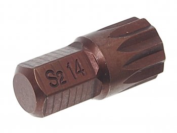 135 р. Бита SPLINE M14х30мм 10мм ROCKFORCE ROCKFORCE rf-1783014pr ROCKFORCE rf-1783014pr  с доставкой в г. Пермь. Увеличить фотографию 2
