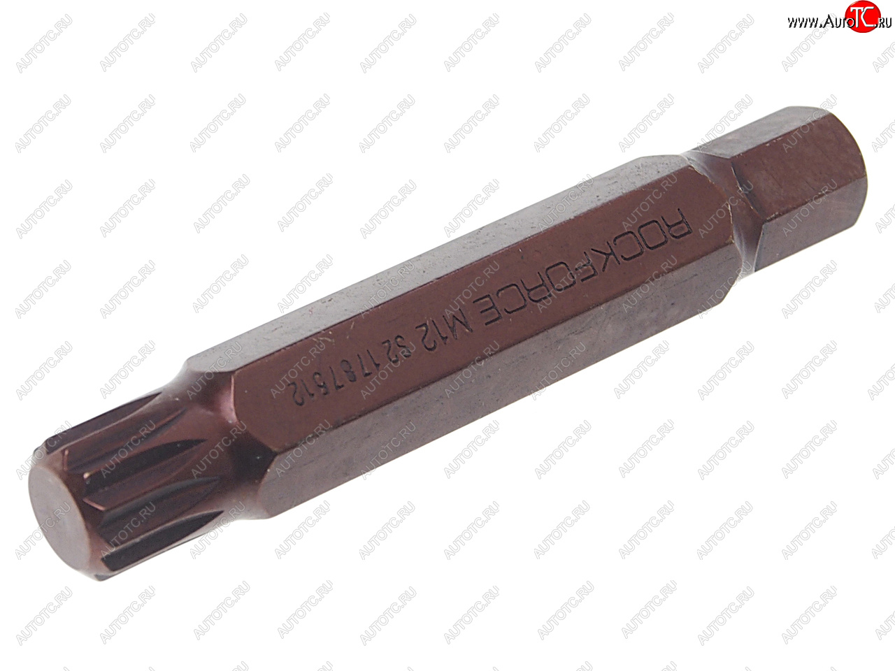 155 р. Бита SPLINE M12х75мм 10мм ROCKFORCE ROCKFORCE rf-1787512pr ROCKFORCE rf-1787512pr  с доставкой в г. Пермь
