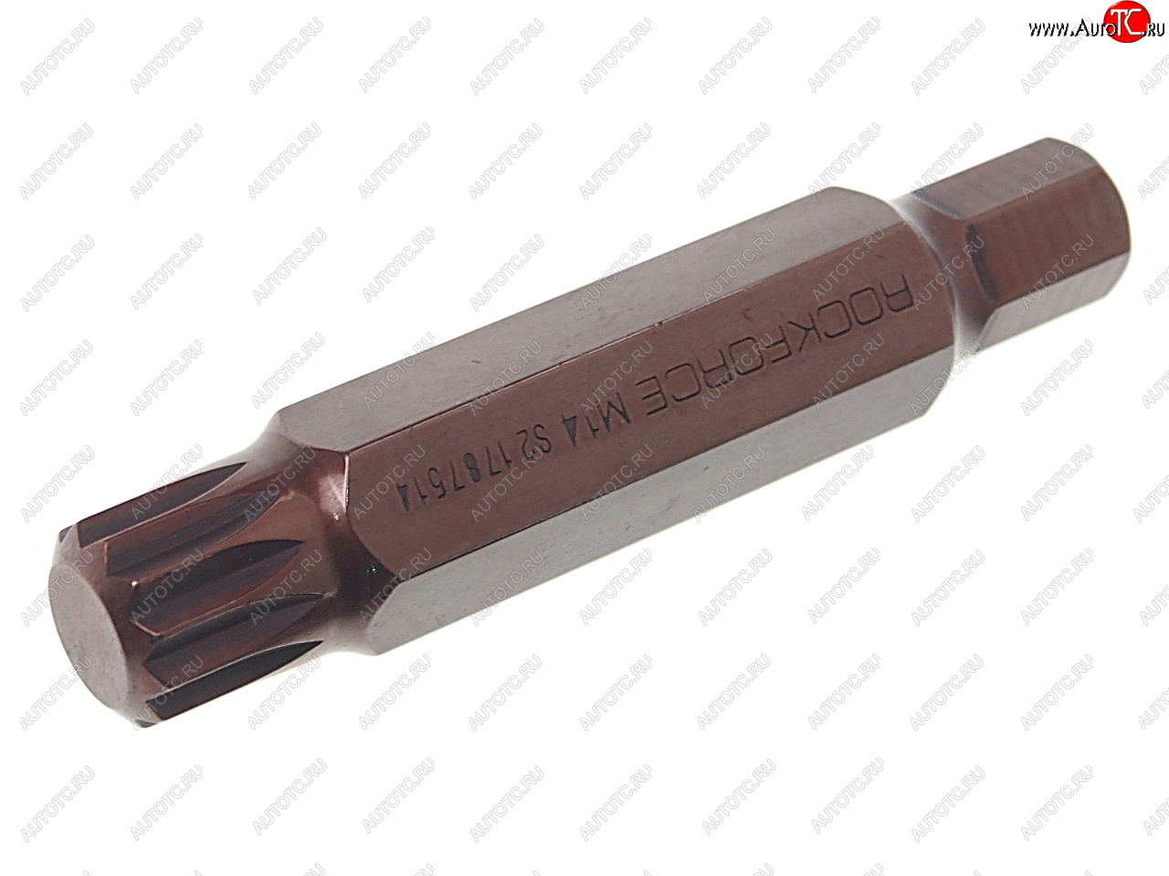 299 р. Бита SPLINE M14х75мм 10мм ROCKFORCE ROCKFORCE rf-1787514pr  с доставкой в г. Пермь