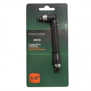 212 р. Держатель бит 14 (F) Г-образный в блистере ROCKFORCE ROCKFORCE rf-2081q  с доставкой в г. Пермь. Увеличить фотографию 1
