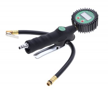 3 589 р. Пистолет для подкачки шин с манометром и шлангом 18Bar ROCKFORCE ROCKFORCE rf-23702  с доставкой в г. Пермь. Увеличить фотографию 1