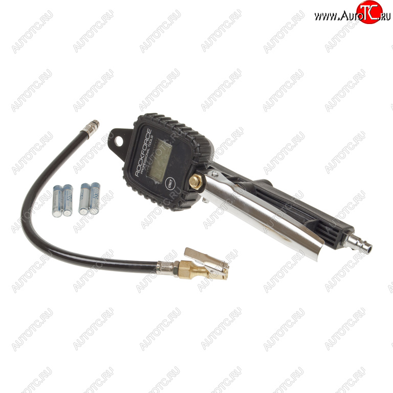 3 399 р. Пистолет для подкачки шин с цифровым манометром 16Bar ROCKFORCE ROCKFORCE rf-23702a  с доставкой в г. Пермь