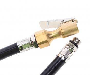 3 989 р. Пистолет для подкачки шин с манометром и шлангом 16Bar ROCKFORCE ROCKFORCE rf-23702b  с доставкой в г. Пермь. Увеличить фотографию 4