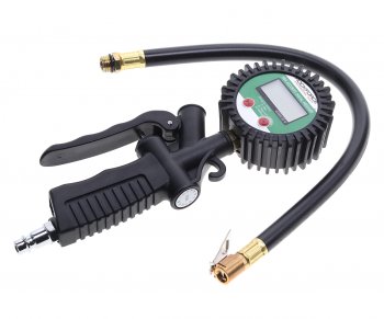2 779 р. Пистолет для подкачки шин с цифровым манометром 18Bar ROCKFORCE ROCKFORCE rf-23705  с доставкой в г. Пермь. Увеличить фотографию 1