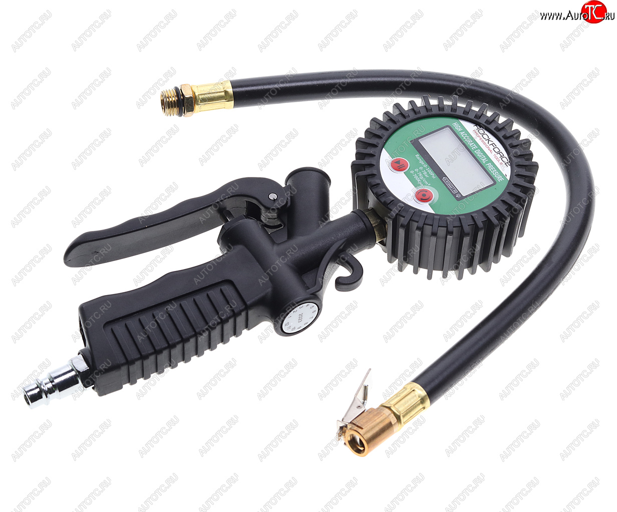 2 779 р. Пистолет для подкачки шин с цифровым манометром 18Bar ROCKFORCE ROCKFORCE rf-23705  с доставкой в г. Пермь