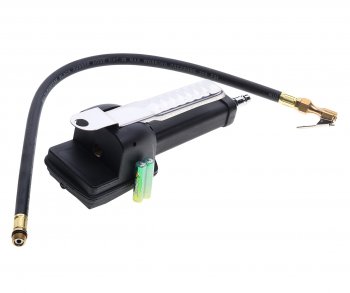 4 949 р. Пистолет для подкачки шин с манометром 16Bar со шлангом ROCKFORCE ROCKFORCE rf-23707  с доставкой в г. Пермь. Увеличить фотографию 2