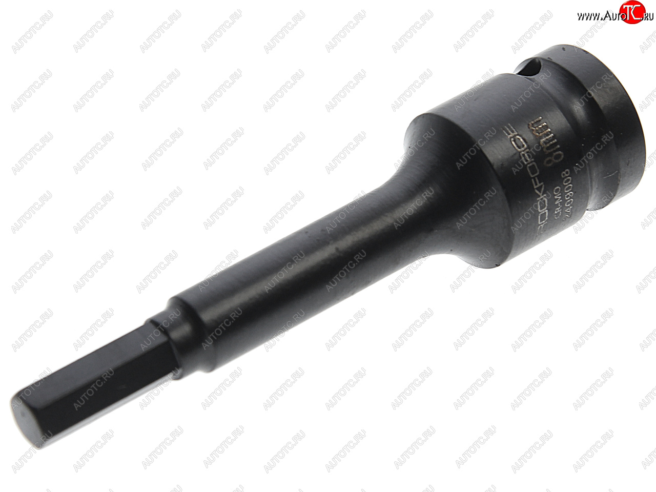 539 р. Бита-головка 12 HEX H8 L=100мм ударная ROCKFORCE ROCKFORCE rf-2409008  с доставкой в г. Пермь
