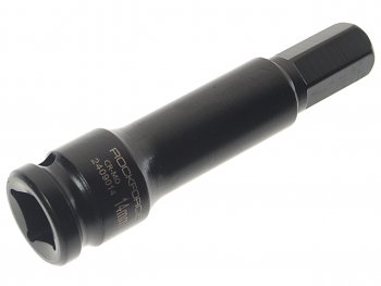 579 р. Бита-головка 12 HEX H14 L=100мм ударная ROCKFORCE ROCKFORCE rf-2409014  с доставкой в г. Пермь. Увеличить фотографию 1