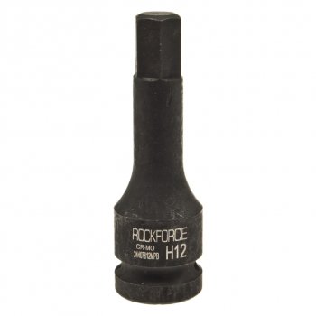 Бита-головка 12 HEX H12 L=79мм ударная ROCKFORCE ROCKFORCE rf-24407812mpb