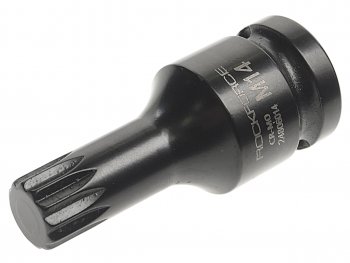 399 р. Бита-головка 12 SPLINE M14 ударная ROCKFORCE ROCKFORCE rf-24806014  с доставкой в г. Пермь. Увеличить фотографию 1