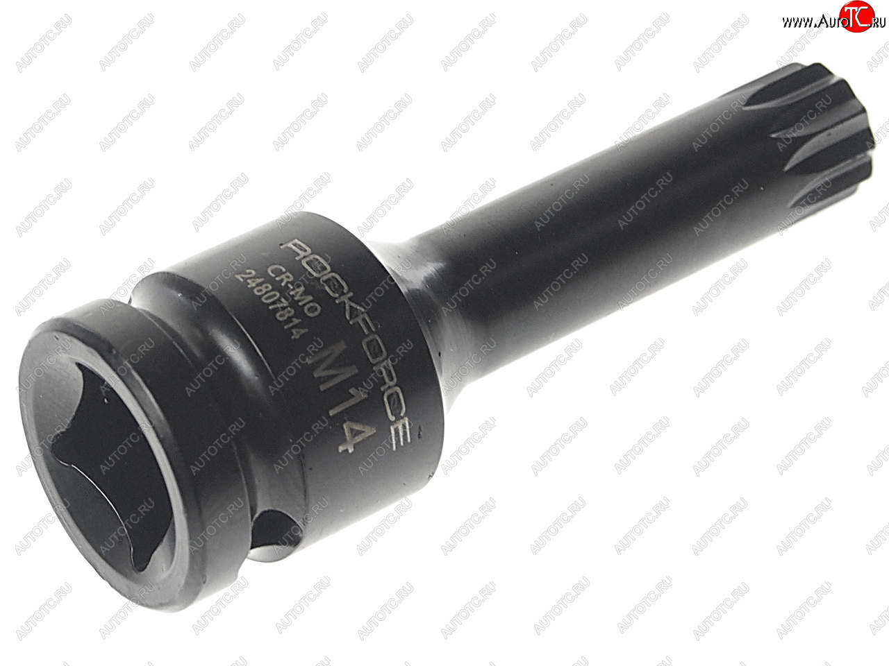 489 р. Бита-головка 12 SPLINE M14 ударная ROCKFORCE ROCKFORCE rf-24807814  с доставкой в г. Пермь