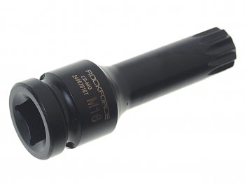 399 р. Бита-головка 1/2 SPLINE M16 с отверстием ударная глубокая ROCKFORCE ROCKFORCE rf-24807816t ROCKFORCE rf-24807816t  с доставкой в г. Пермь. Увеличить фотографию 2