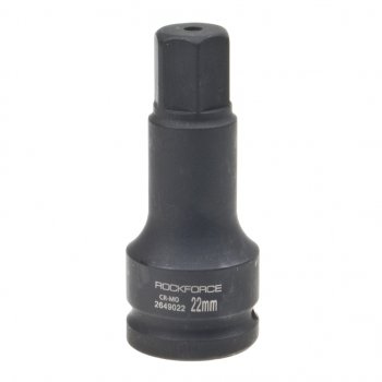 879 р. Головка торцевая 34 22мм ударная удлиненная L=100мм ROCKFORCE ROCKFORCE rf-2649022  с доставкой в г. Пермь. Увеличить фотографию 1