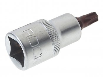 210 р. Бита-головка 1/2 TORX T40х55мм Premium ROCKFORCE ROCKFORCE rf-34605540pr ROCKFORCE rf-34605540pr  с доставкой в г. Пермь. Увеличить фотографию 2