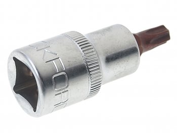 166 р. Бита-головка 1/2 TORX T40х55мм с отверстием Premium ROCKFORCE ROCKFORCE rf-34705540pr ROCKFORCE rf-34705540pr  с доставкой в г. Пермь. Увеличить фотографию 2