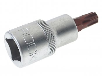 166 р. Бита-головка 1/2 TORX T45х55мм с отверстием Premium ROCKFORCE ROCKFORCE rf-34705545pr ROCKFORCE rf-34705545pr  с доставкой в г. Пермь. Увеличить фотографию 2