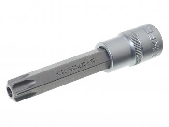 255 р. Бита-головка 12 TORX T60х100мм с отверстием ROCKFORCE ROCKFORCE rf-34710060  с доставкой в г. Пермь. Увеличить фотографию 1