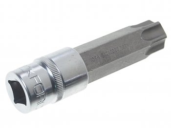 439 р. Бита-головка 12 TORX T90х100мм с отверстием ROCKFORCE ROCKFORCE rf-34710090  с доставкой в г. Пермь. Увеличить фотографию 2