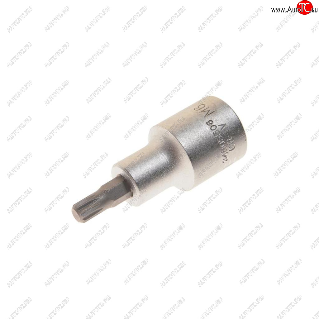 180 р. Бита-головка 12 SPLINE M6 12-ти лучевая L=55мм ROCKFORCE ROCKFORCE rf-34805506  с доставкой в г. Пермь