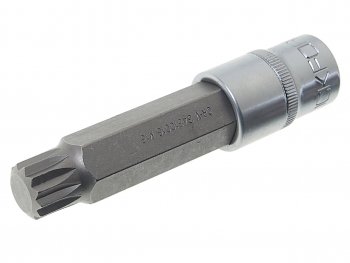 419 р. Бита-головка 12 SPLINE M16х100мм ROCKFORCE ROCKFORCE rf-34810016  с доставкой в г. Пермь. Увеличить фотографию 1
