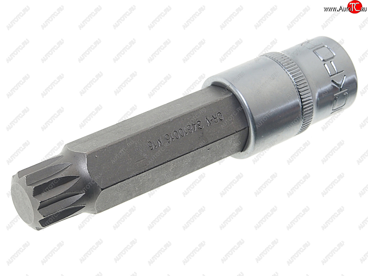 419 р. Бита-головка 12 SPLINE M16х100мм ROCKFORCE ROCKFORCE rf-34810016  с доставкой в г. Пермь