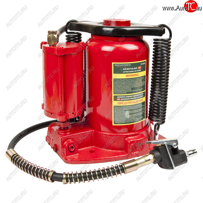 21 999 р. Домкрат бутылочный 35т 250-405мм ROCKFORCE ROCKFORCE rf-35002  с доставкой в г. Пермь