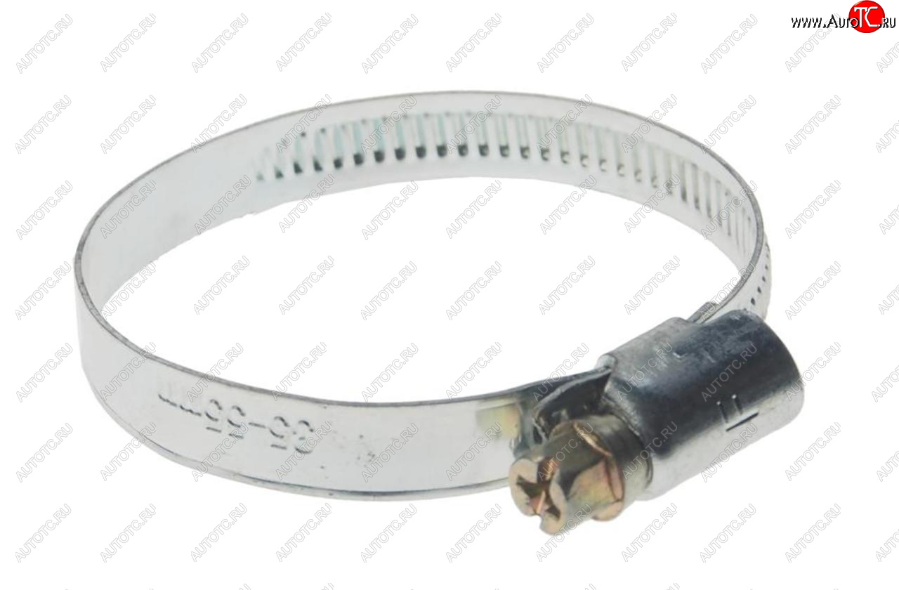28 р. Хомут ленточный 035-055мм (9мм) червячный сталь ROCKFORCE ROCKFORCE rf-35-55  с доставкой в г. Пермь