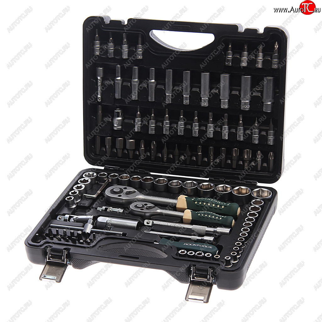 5 449 р. Набор головок торцевых и бит 14,38 108 предметов ROCKFORCE ROCKFORCE rf-41082-5ds  с доставкой в г. Пермь