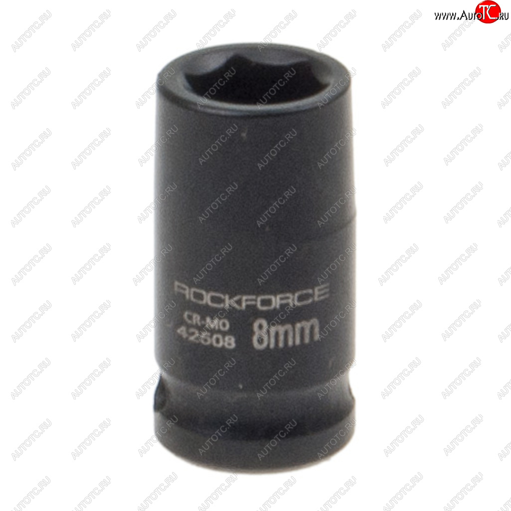 130 р. Головка торцевая 14 8мм ударная L=35мм ROCKFORCE ROCKFORCE rf-42508  с доставкой в г. Пермь
