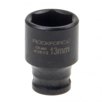 120 р. Головка торцевая 14 13мм ударная L=35мм ROCKFORCE ROCKFORCE rf-42513  с доставкой в г. Пермь. Увеличить фотографию 1