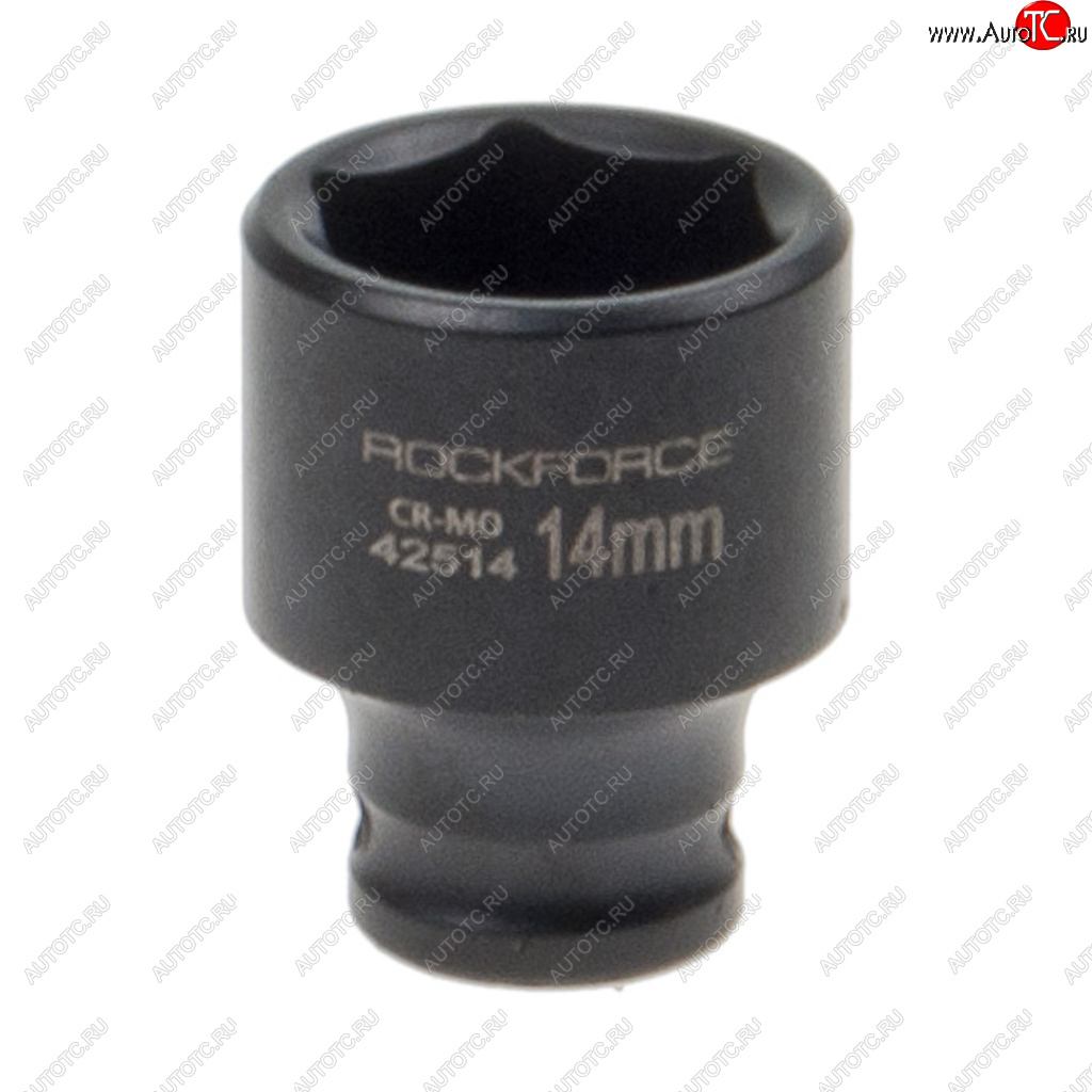 129 р. Головка торцевая 14 14мм ударная L=35мм ROCKFORCE ROCKFORCE rf-42514  с доставкой в г. Пермь