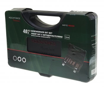 3 599 р. Набор бит 12х14х38DR 40 предметов с держателями ROCKFORCE ROCKFORCE rf-4401d  с доставкой в г. Пермь. Увеличить фотографию 3