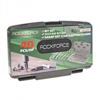 2 259 р. Набор бит 12 38 TORX 40 предметов в кейсе ROCKFORCE ROCKFORCE rf-4401new  с доставкой в г. Пермь. Увеличить фотографию 3