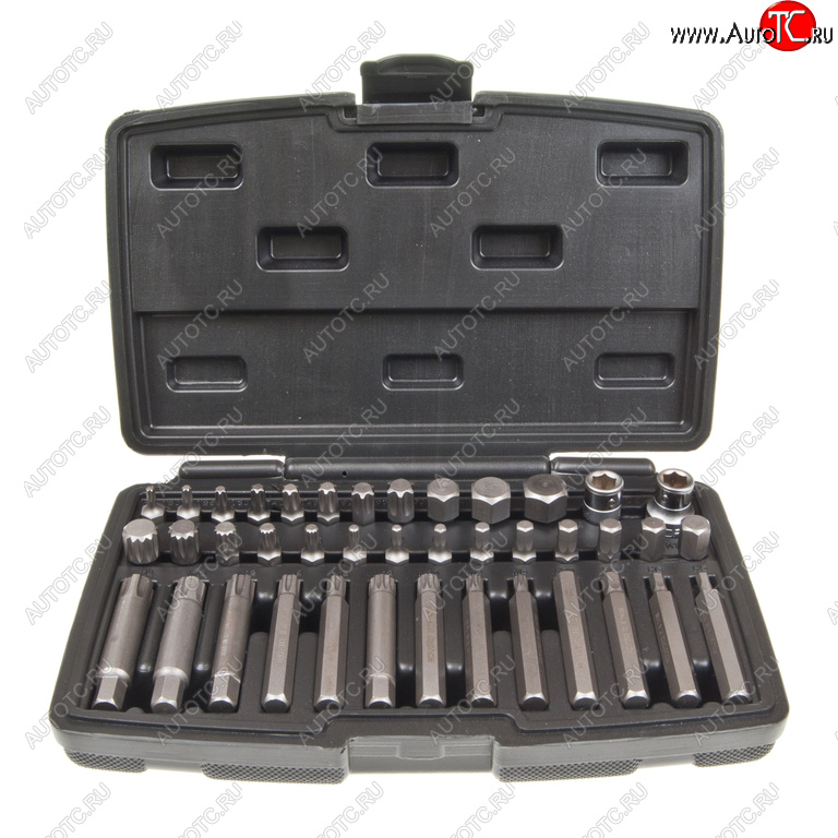 2 259 р. Набор бит 12 38 TORX 40 предметов в кейсе ROCKFORCE ROCKFORCE rf-4401new  с доставкой в г. Пермь