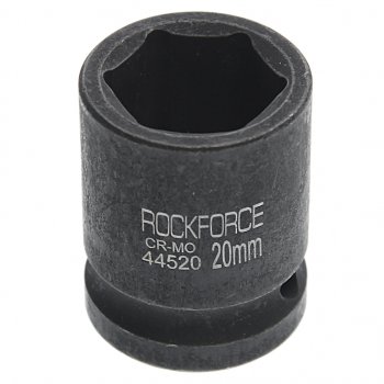 218 р. Головка торцевая 12 20мм ударная L=40мм ROCKFORCE ROCKFORCE rf-44520  с доставкой в г. Пермь. Увеличить фотографию 1