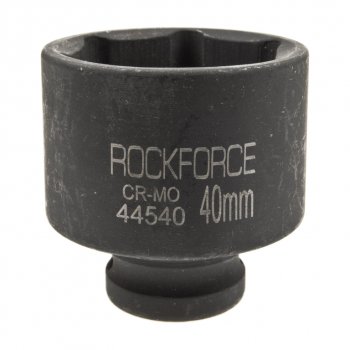 629 р. Головка торцевая 12 40мм ударная L=54мм ROCKFORCE ROCKFORCE rf-44540  с доставкой в г. Пермь. Увеличить фотографию 1