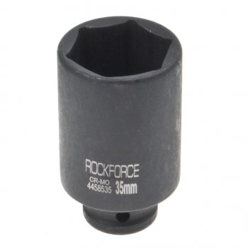 849 р. Головка торцевая 12 35мм ударная удлиненная L=80мм ROCKFORCE ROCKFORCE rf-4458535  с доставкой в г. Пермь. Увеличить фотографию 1