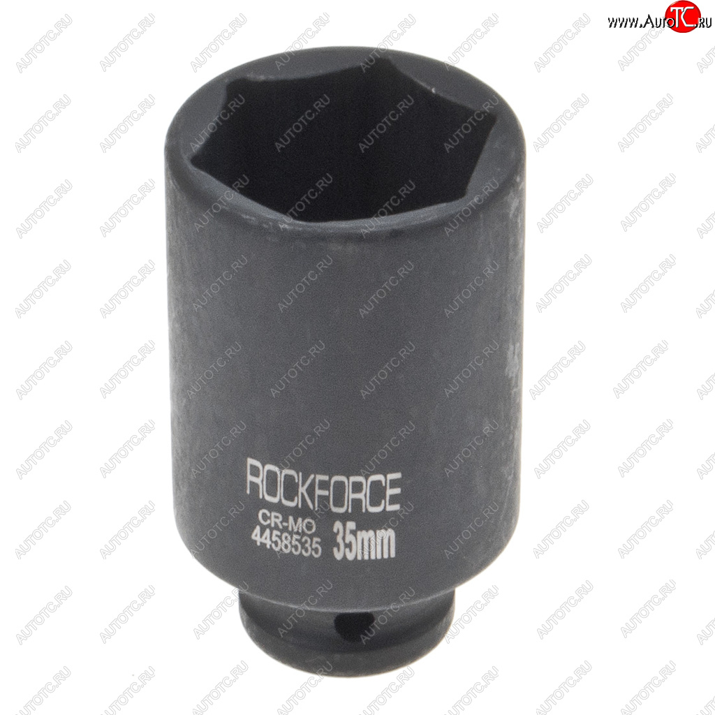 849 р. Головка торцевая 12 35мм ударная удлиненная L=80мм ROCKFORCE ROCKFORCE rf-4458535  с доставкой в г. Пермь