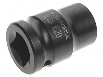 198 р. Головка торцевая 12 TORX E20 ударная ROCKFORCE ROCKFORCE rf-44620  с доставкой в г. Пермь. Увеличить фотографию 2