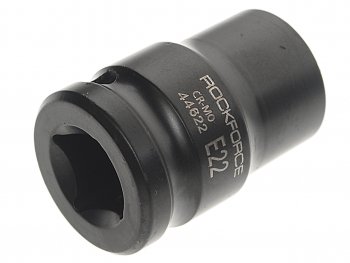 198 р. Головка торцевая 12 TORX E22 ударная ROCKFORCE ROCKFORCE rf-44622  с доставкой в г. Пермь. Увеличить фотографию 2