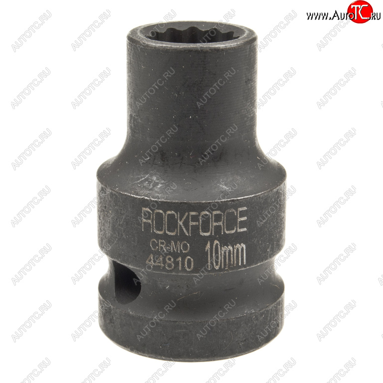 171 р. Головка торцевая 12 10мм 12-ти гранная ударная L=39мм ROCKFORCE ROCKFORCE rf-44810  с доставкой в г. Пермь