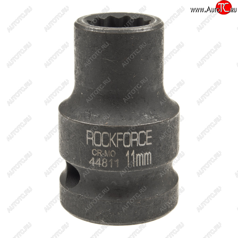 142 р. Головка торцевая 12 11мм 12-ти гранная ударная L=39мм ROCKFORCE ROCKFORCE rf-44811  с доставкой в г. Пермь