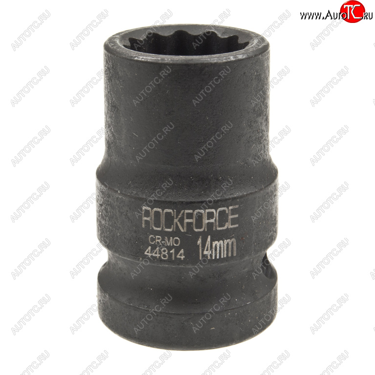 158 р. Головка торцевая 12 14мм 12-ти гранная ударная L=39мм ROCKFORCE ROCKFORCE rf-44814  с доставкой в г. Пермь