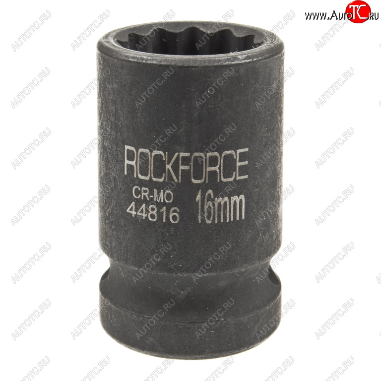 171 р. Головка торцевая 12 16мм 12-ти гранная ударная L=58мм ROCKFORCE ROCKFORCE rf-44816  с доставкой в г. Пермь