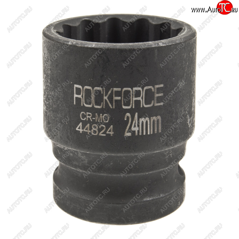 369 р. Головка торцевая 12 24мм 12-ти гранная ударная L=40мм ROCKFORCE ROCKFORCE rf-44824  с доставкой в г. Пермь