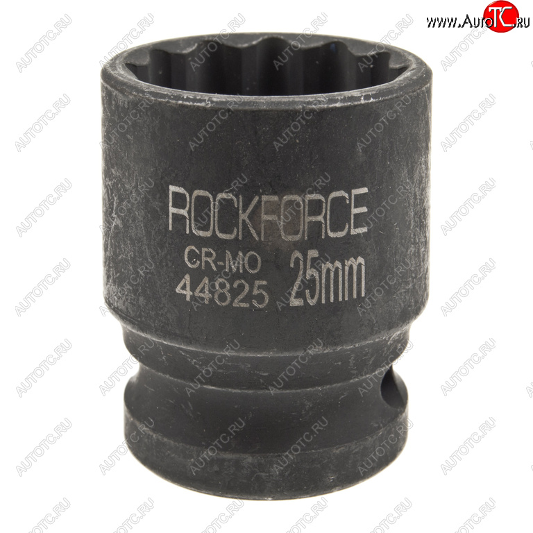 379 р. Головка торцевая 12 25мм 12-ти гранная ударная L=43мм ROCKFORCE ROCKFORCE rf-44825  с доставкой в г. Пермь