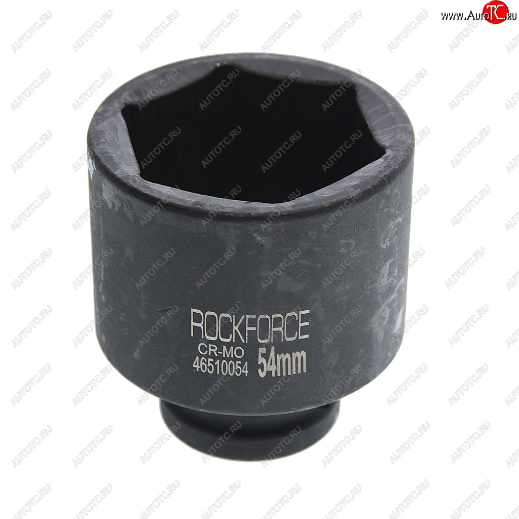 1 329 р. Головка торцевая 34 54мм ударная удлиненная L=80мм ROCKFORCE ROCKFORCE rf-46510054  с доставкой в г. Пермь