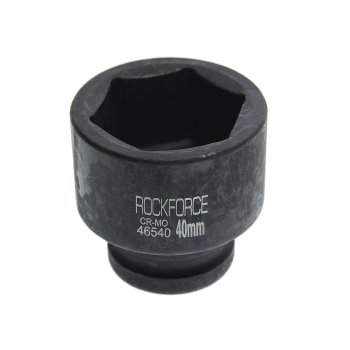 679 р. Головка торцевая 34 40мм ударная L=70мм ROCKFORCE ROCKFORCE rf-46540  с доставкой в г. Пермь. Увеличить фотографию 1
